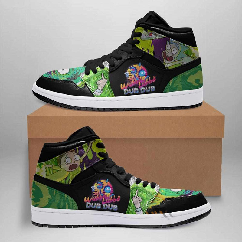 Rick And Morty Custom Air Jordan Shoes