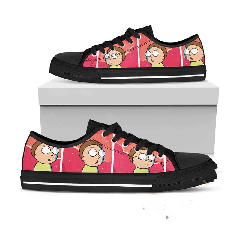 Rick And Morty Low Top Shoes