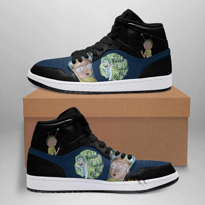 Rick And Morty Custom Air Jordan Shoes 2 Rick And Morty Custom Air Jordan Shoes