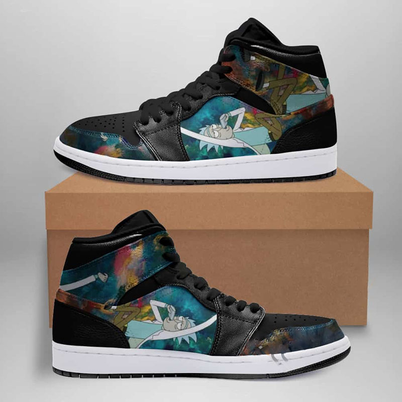 Rick And Morty Custom Air Jordan Shoes