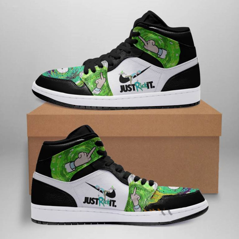Rick And Morty Custom Air Jordan Shoes