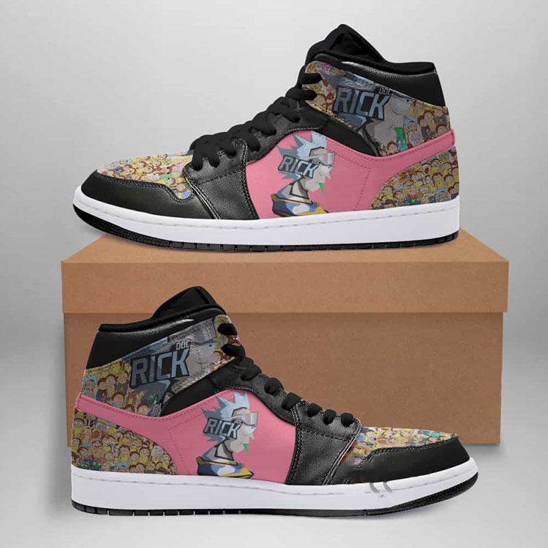 Rick And Morty Custom Air Jordan Shoes