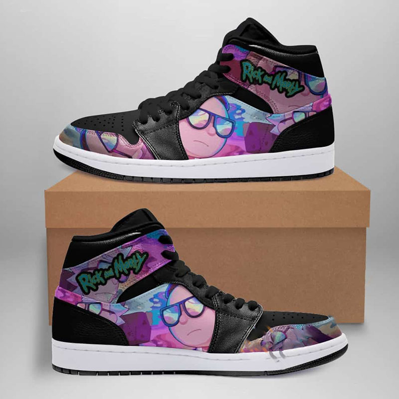 Rick And Morty Custom Air Jordan Shoes