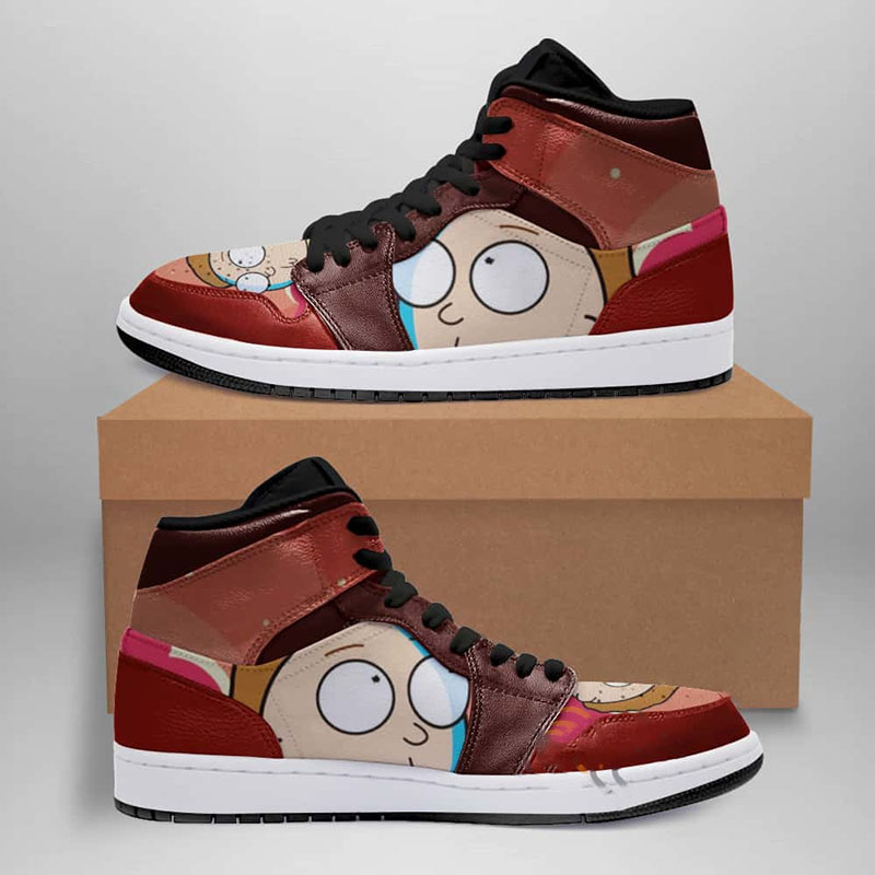 Rick And Morty Custom Air Jordan Shoes