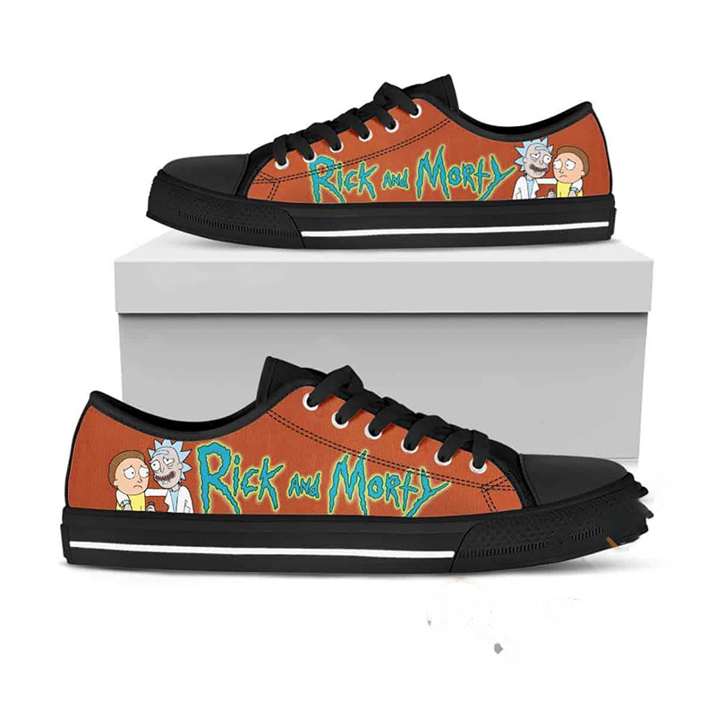 Rick And Morty Low Top Shoes