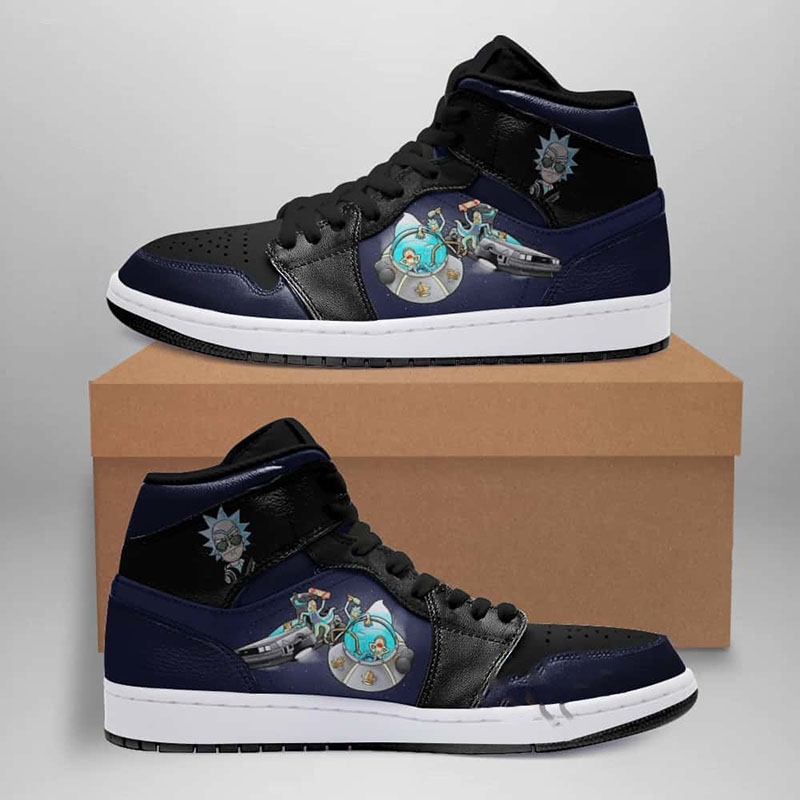 Rick And Morty Custom Air Jordan Shoes