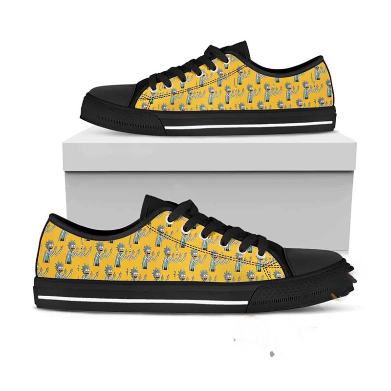 Rick And Morty Low Top Shoes