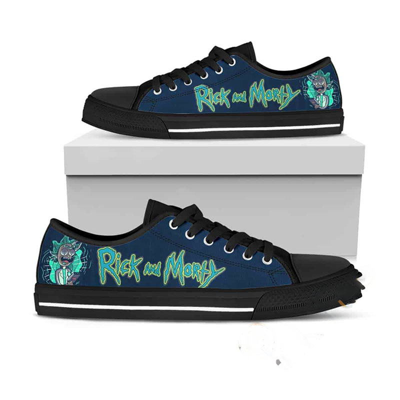 Rick And Morty Low Top Shoes