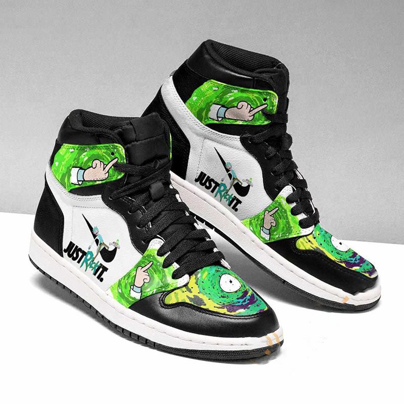 Rick And Morty Custom Air Jordan Shoes