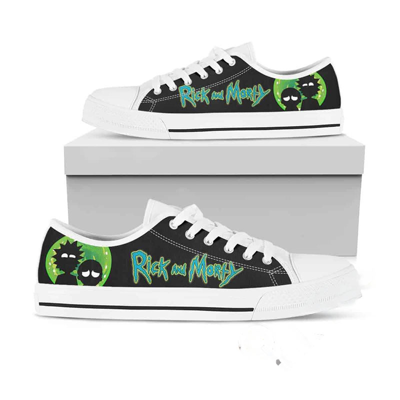 Rick And Morty Low Top Shoes
