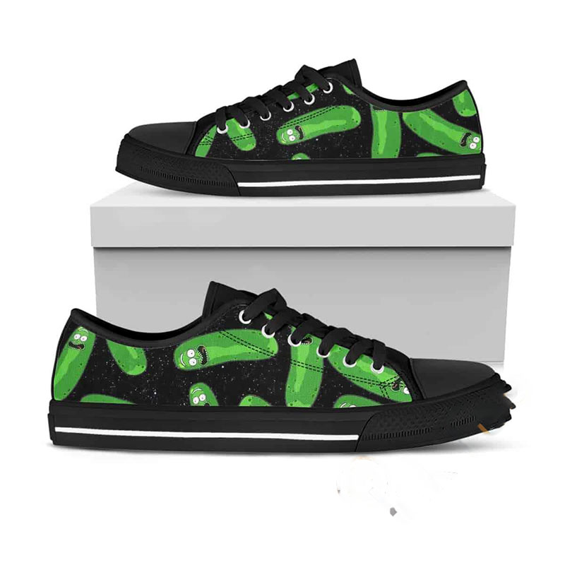 Rick And Morty Funny Cucumber Low Top Shoes