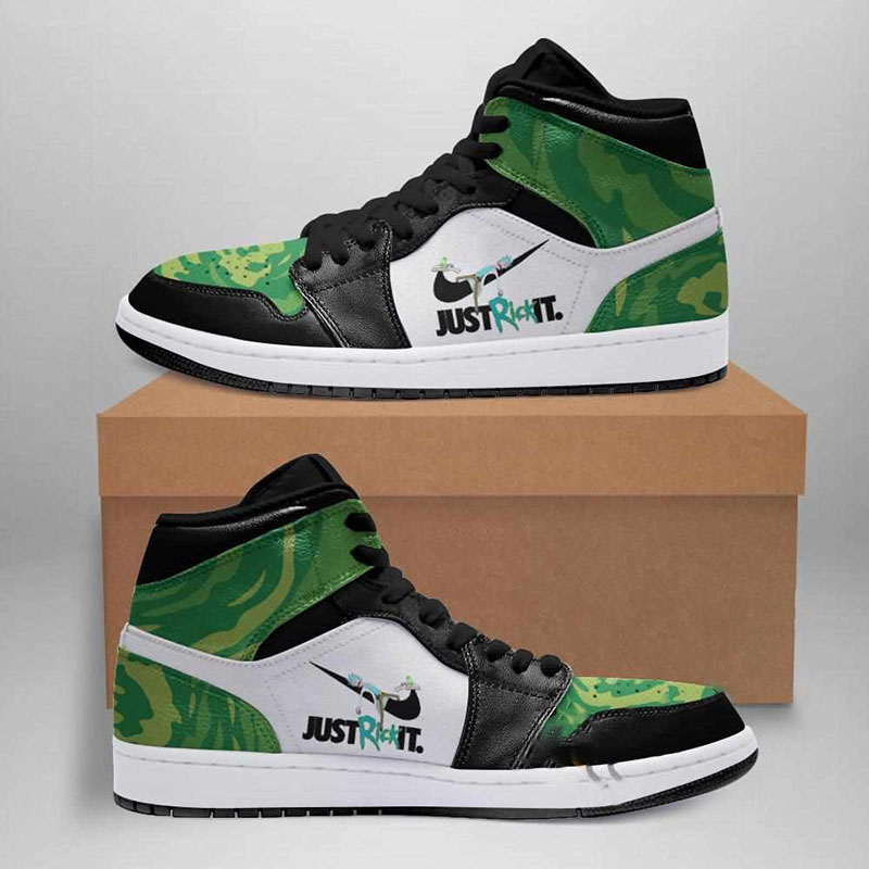 Rick And Morty Custom Air Jordan Shoes 15 Rick And Morty Custom Air Jordan Shoes