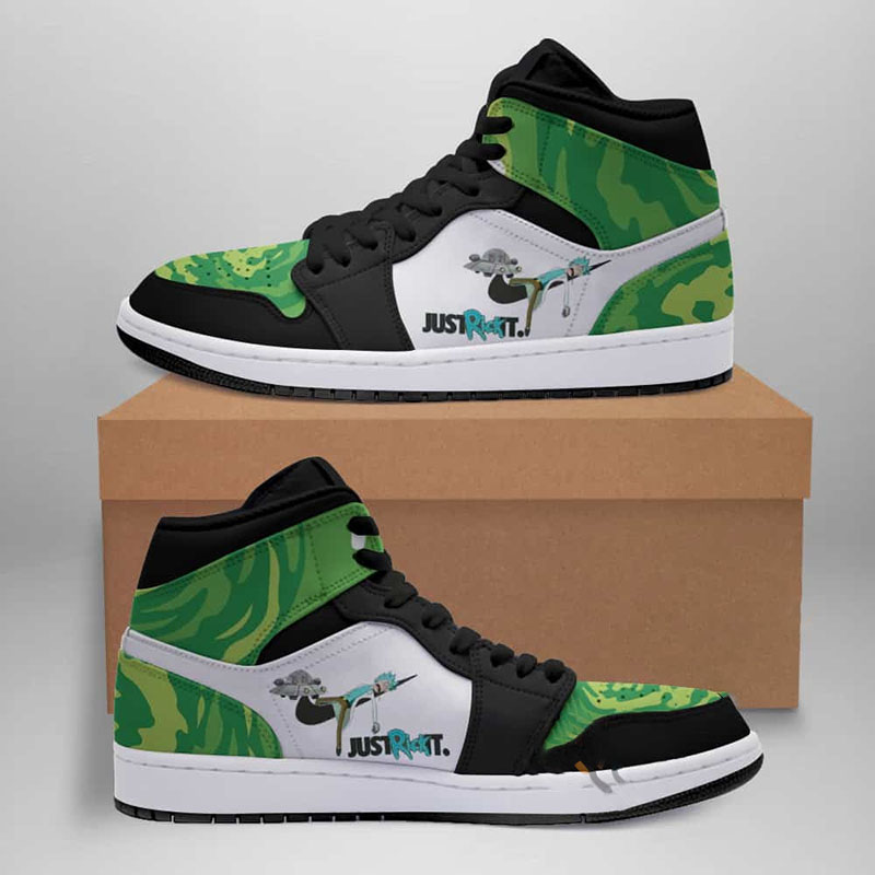 Rick And Morty Just Rick It Custom Air Jordan Shoes
