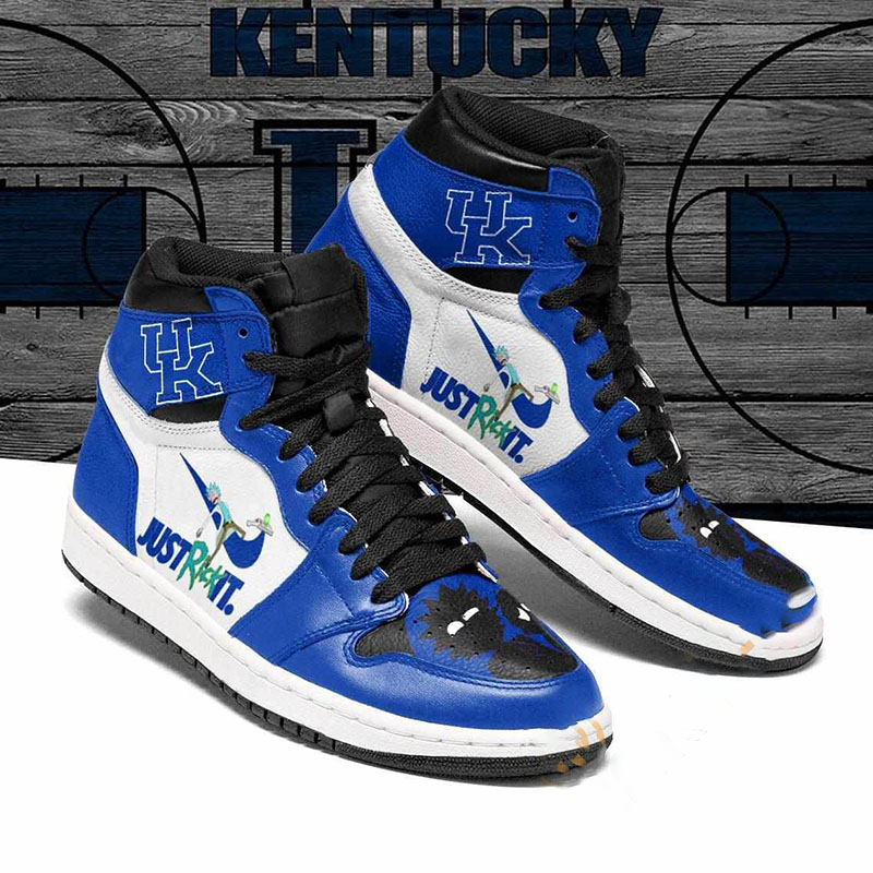 Rick And Morty Kentucky Wildcats Custom Air Jordan Shoes 5 Rick And Morty Kentucky Wildcats Custom Air Jordan Shoes