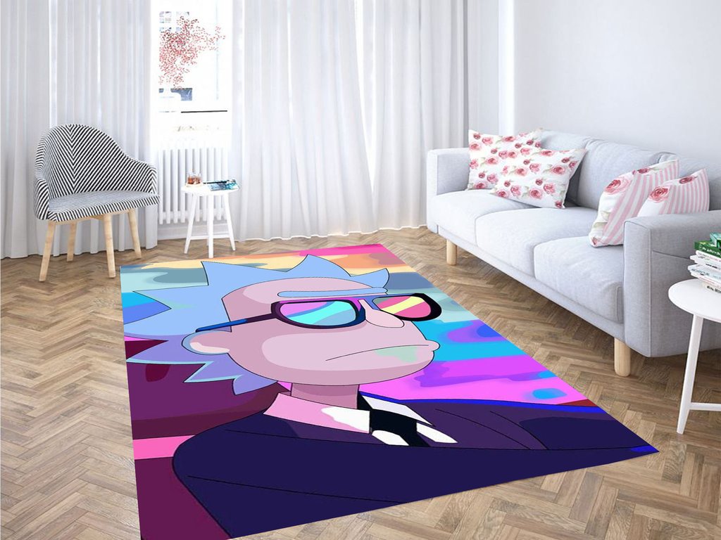 Rick And Morty Mejores Living Room Modern Carpet Rug