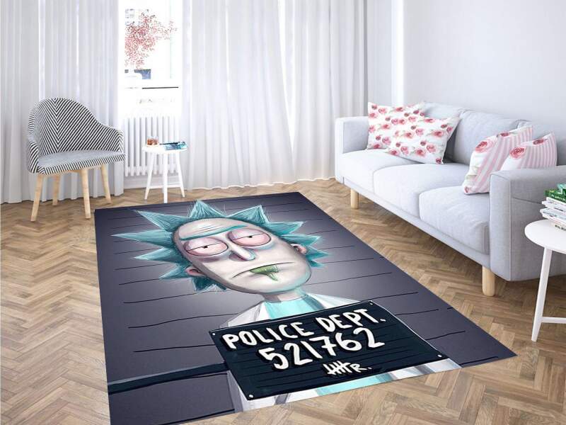 Rick And Morty Prisoner Carpet Rug