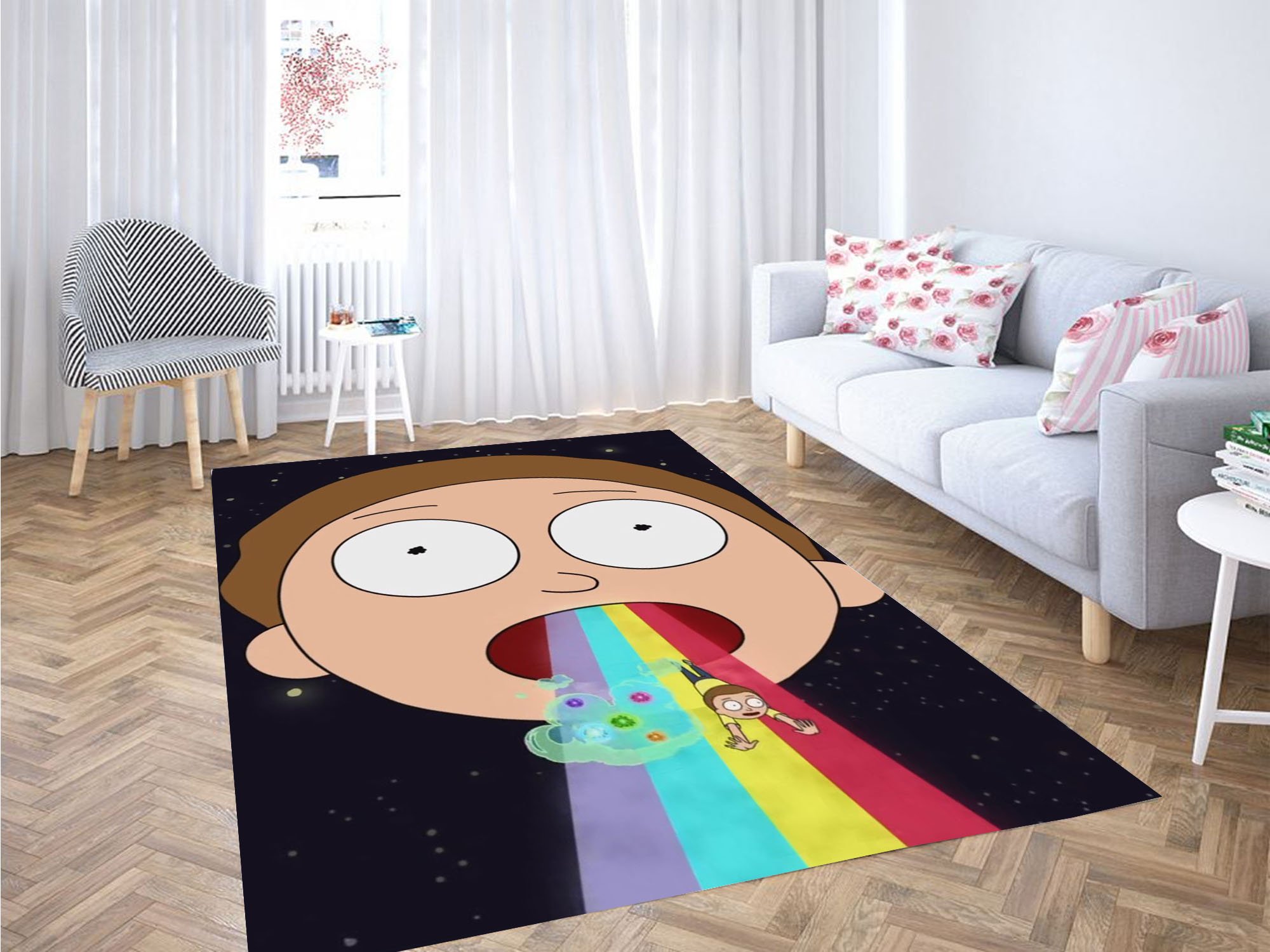 Rick Et Morty Wallpaper Carpet Rug 2 Rick Et Morty Wallpaper Carpet Rug