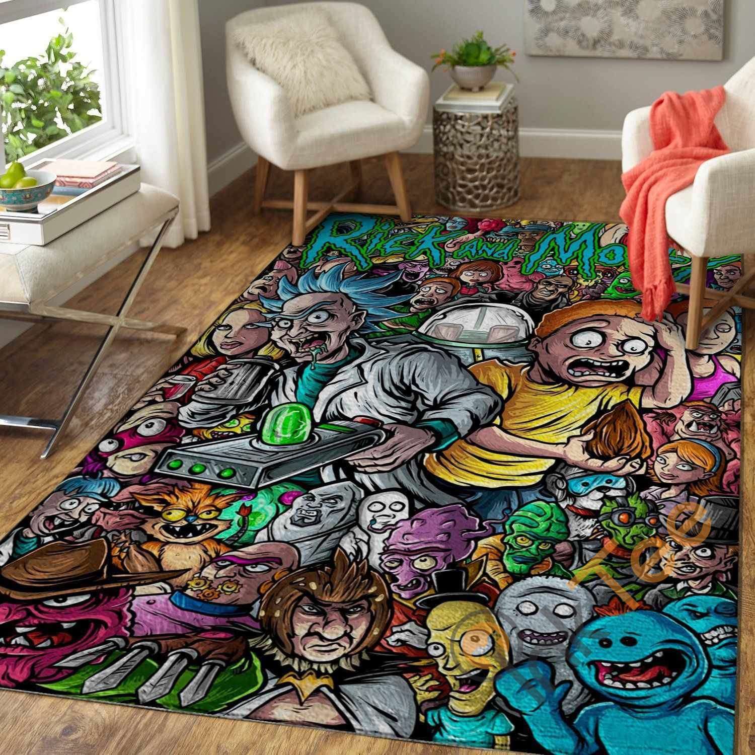 Rick Morty Area Rug 2 Rick Morty Area Rug