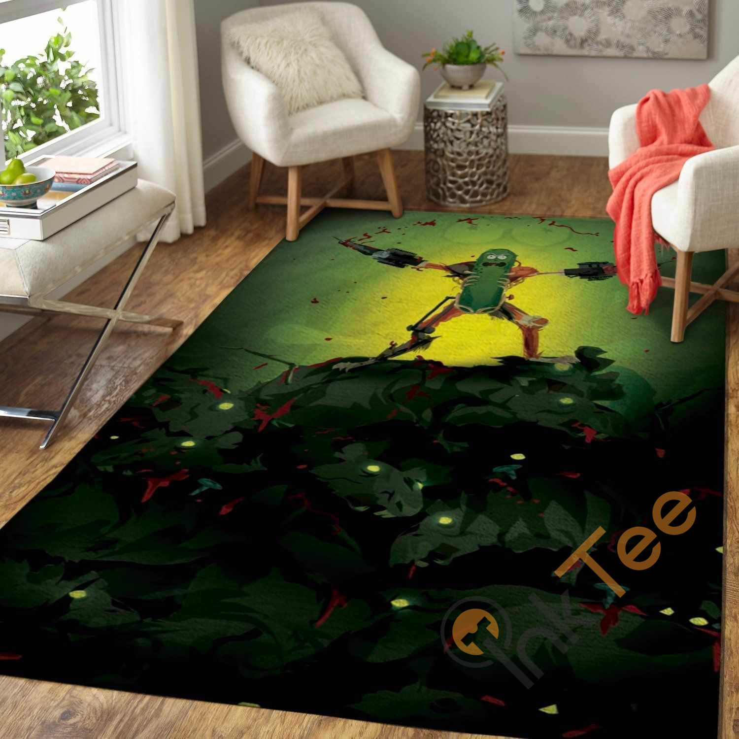 Rick Morty Pickle Rick Area Rug 2 Rick Morty Pickle Rick Area Rug