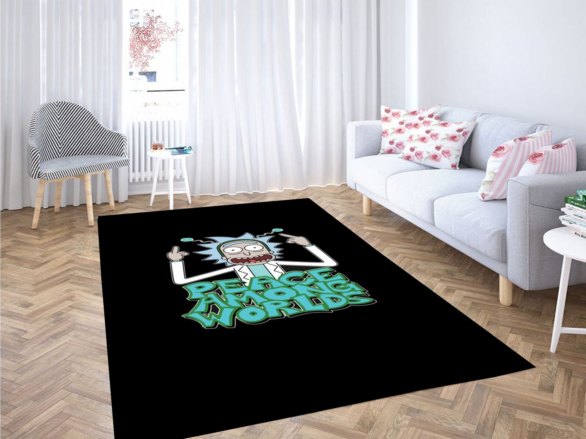 Rick Peace Wallpaper Carpet Rug 1 Rick Peace Wallpaper Carpet Rug