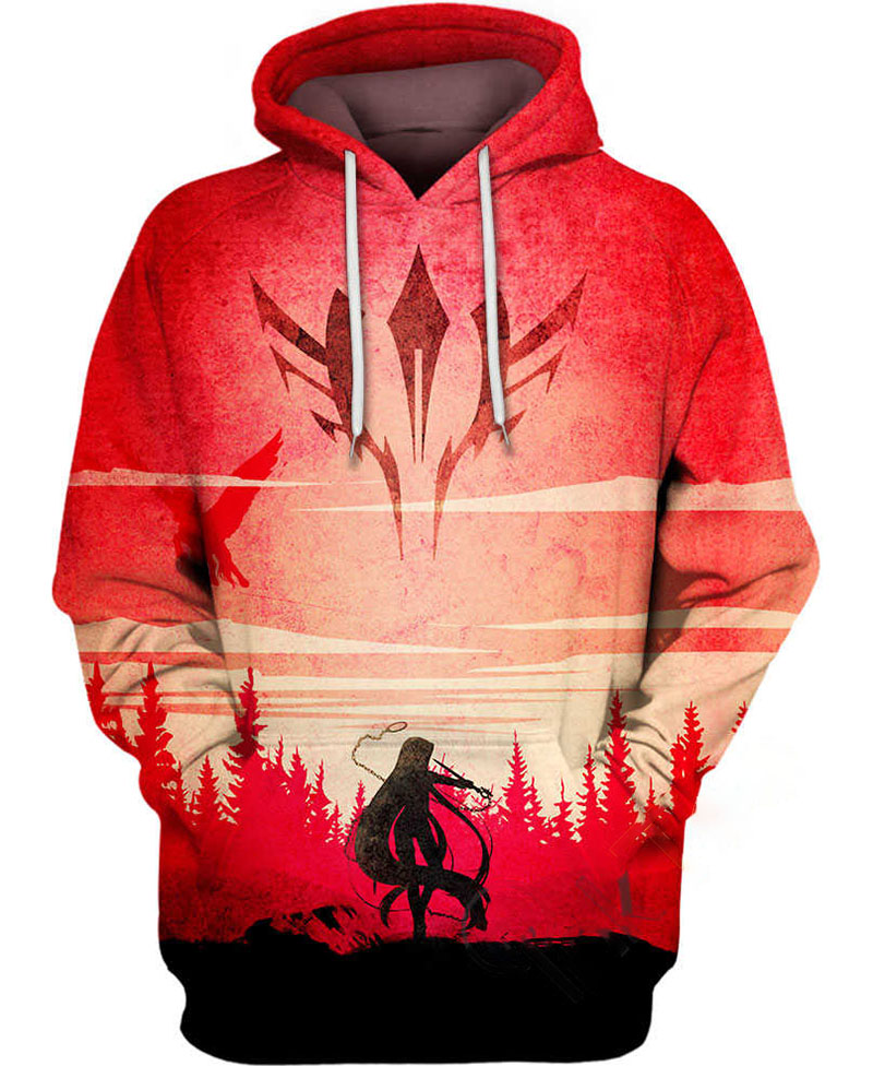 Rider Fate Hoodie 3D
