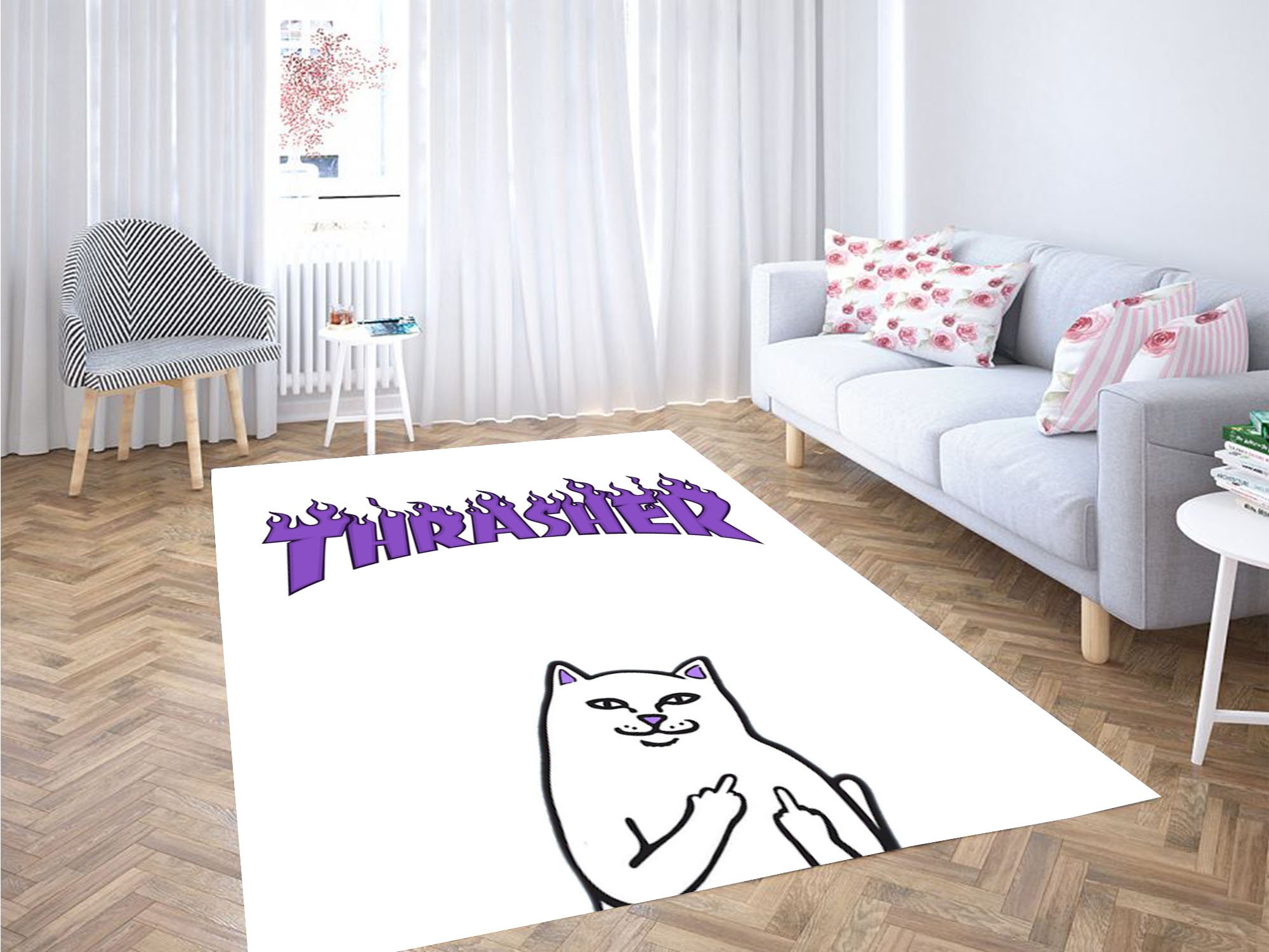 Rip N Dip Thrasher Carpet Rug 1 Rip N Dip Thrasher Carpet Rug