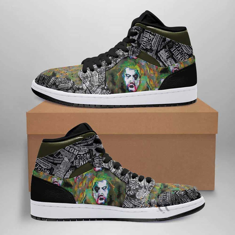 Rob Zombie (white Zombie) Custom Air Jordan Shoes