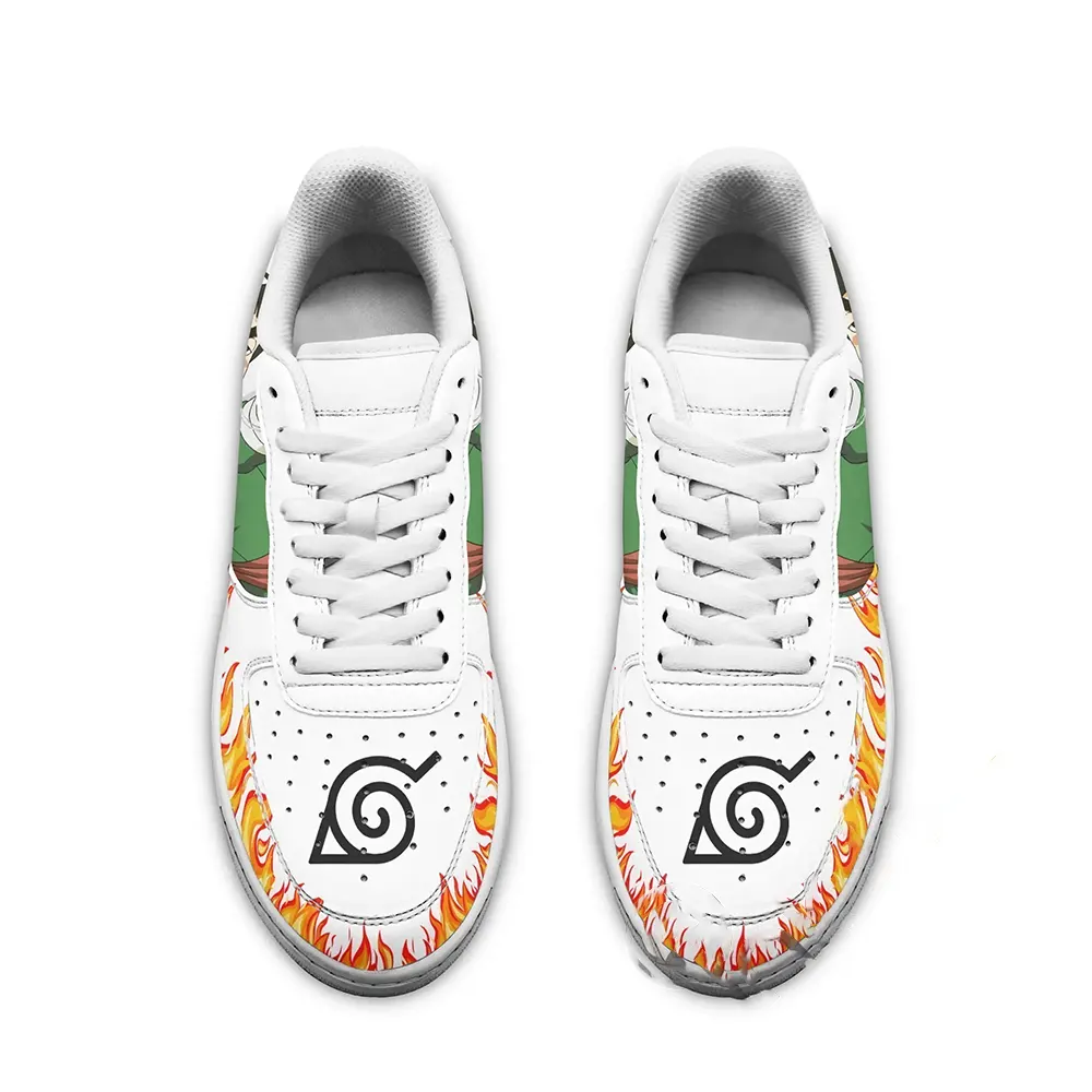 Rock Lee Naruto Anime Fan Gift Nike Air Force Shoes