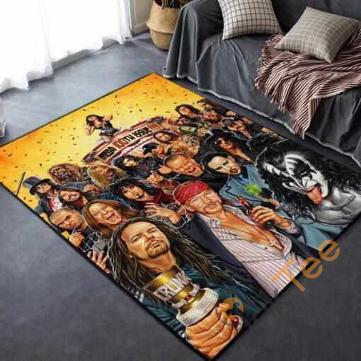 Rock Legends Area Rug 2 Rock Legends Area Rug
