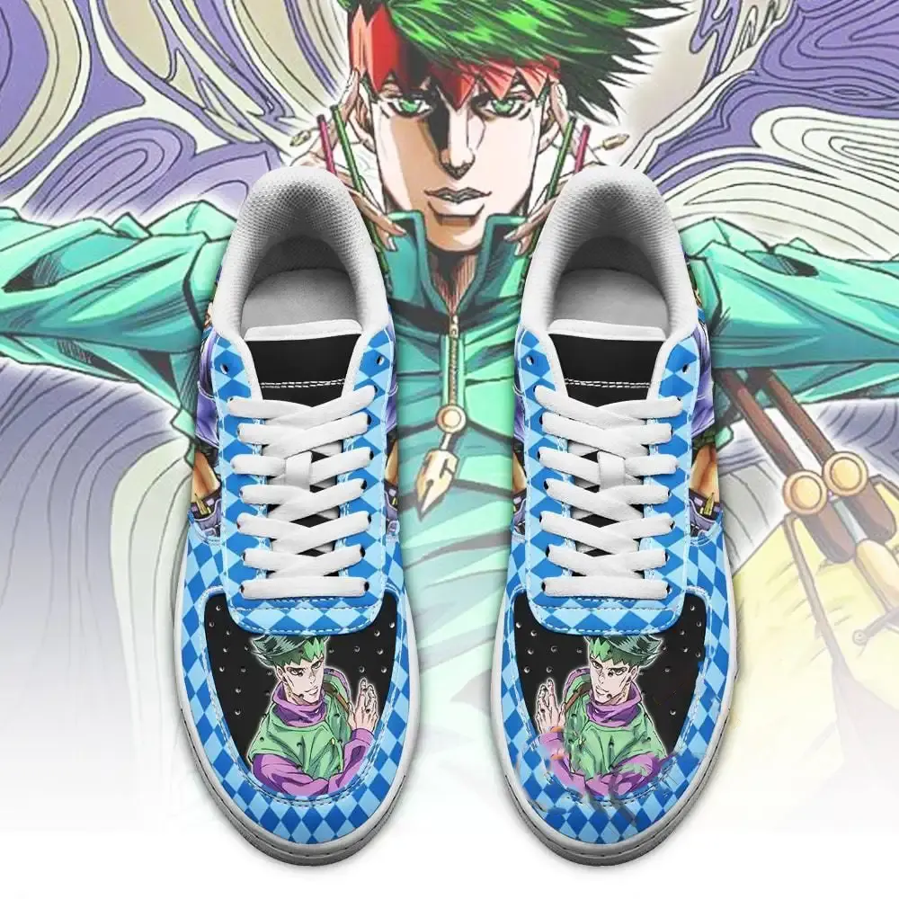 Rohan Kishibe Jojo Anime Fan Gift Idea Amazon Nike Air Force Shoes