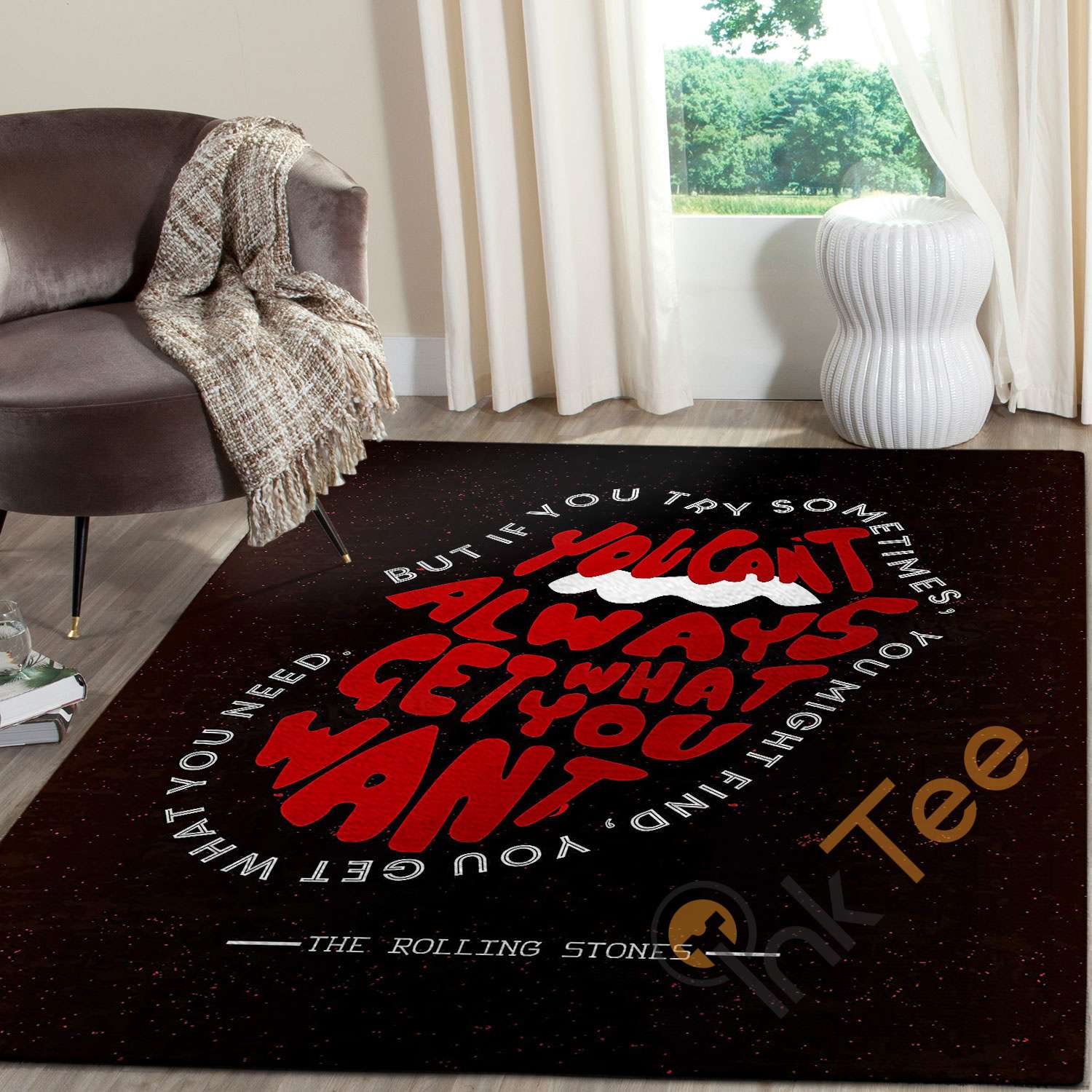 Rolling Stones You Can’t Always Get What You Want Rug