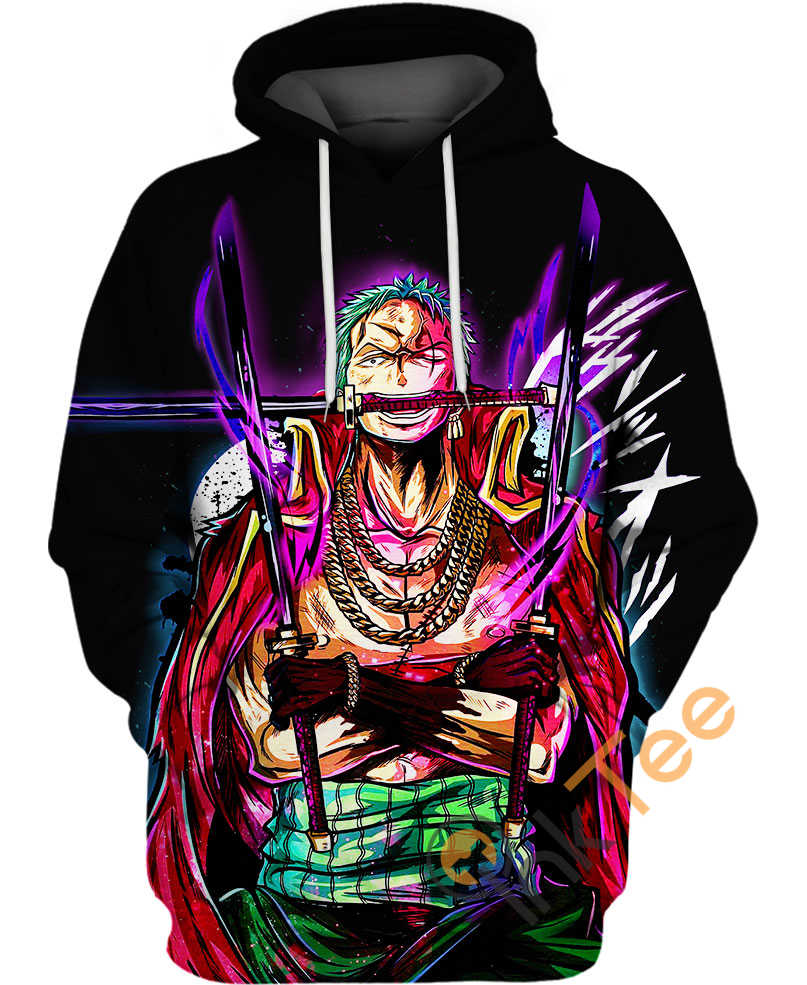 Roronoa Zoro The Massive Scars Hoodie 3D