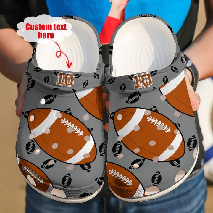 Rugby Play Crocs Clog Shoes