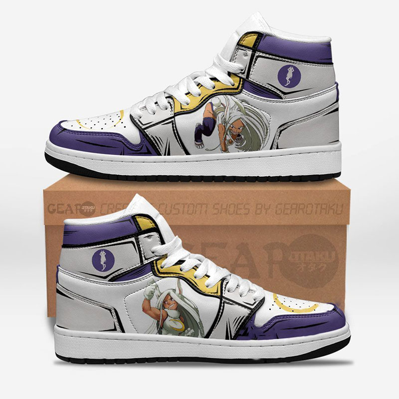 Rumi Usagiyama Rabbit Hero My Hero Academia Anime Air Jordan Shoes