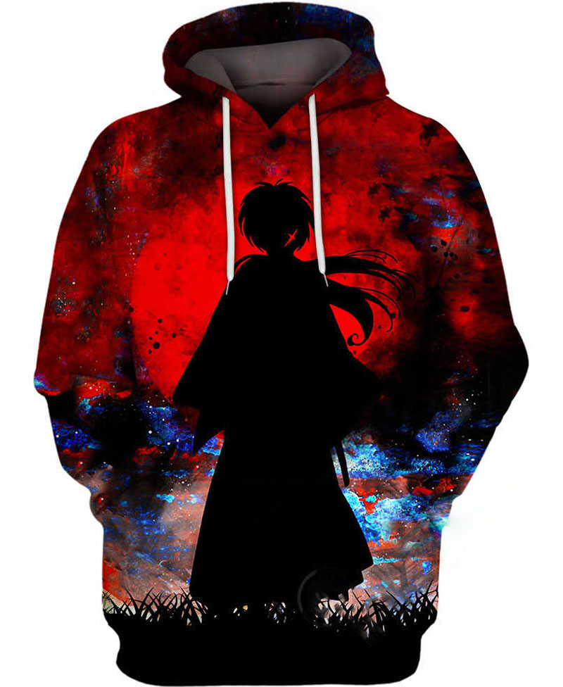 Rurouni Kenshin Hoodie 3D 14 Rurouni Kenshin Hoodie 3D