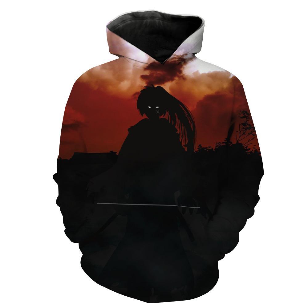 Rurouni Kenshin Rurouni Kenshin Hoodie 3D 1 Rurouni Kenshin Rurouni Kenshin Hoodie 3D