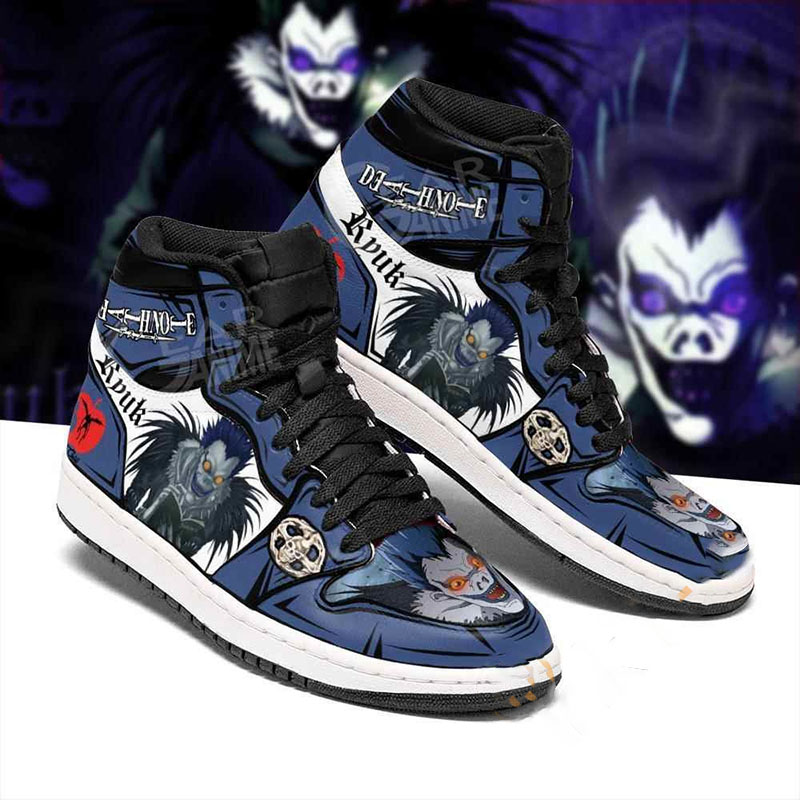 Ryuk Custom Death Note Sneakers Anime Air Jordan Shoes