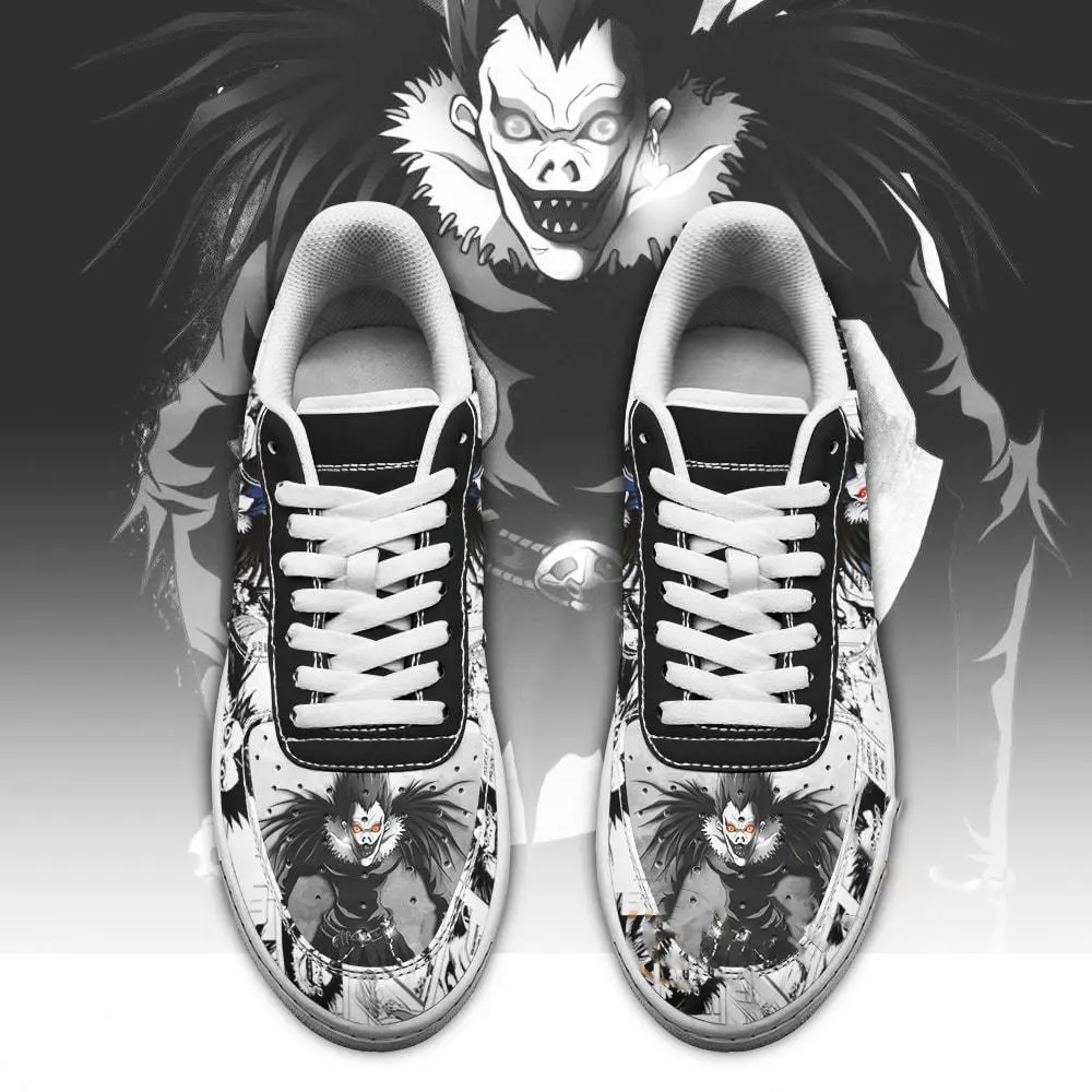 Ryuk Death Note Anime Fan Gift Idea Amazon Nike Air Force Shoes