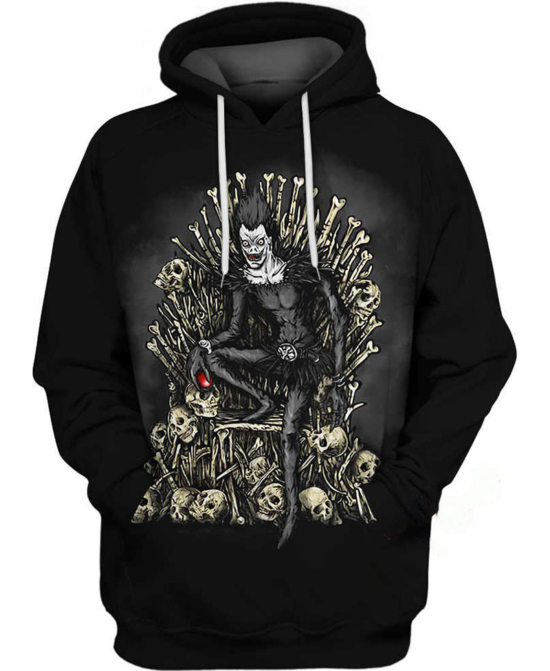 Ryuk Death Throne Hoodie 3D 4 Ryuk Death Throne Hoodie 3D
