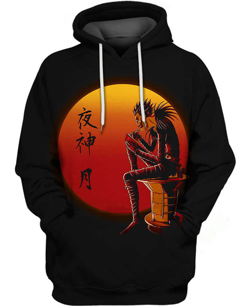 Ryuk On Sunset Hoodie 3D