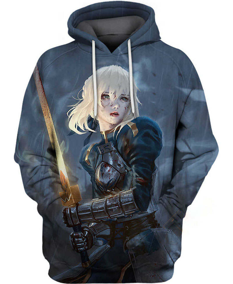 Saber?s Fate Hoodie 3D