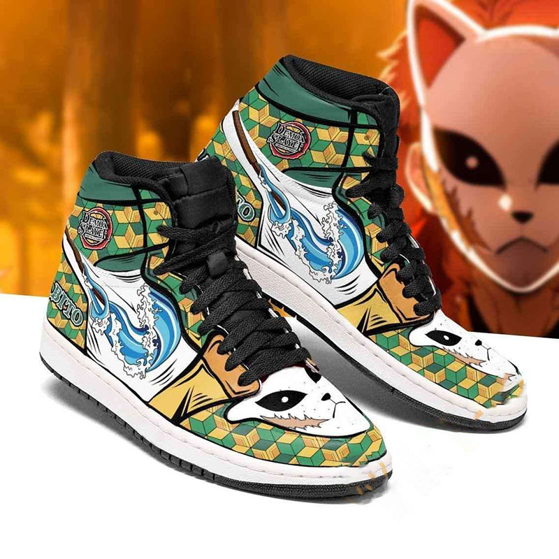 Sabito Costume Demon Slayer Sneakers Anime Air Jordan Shoes