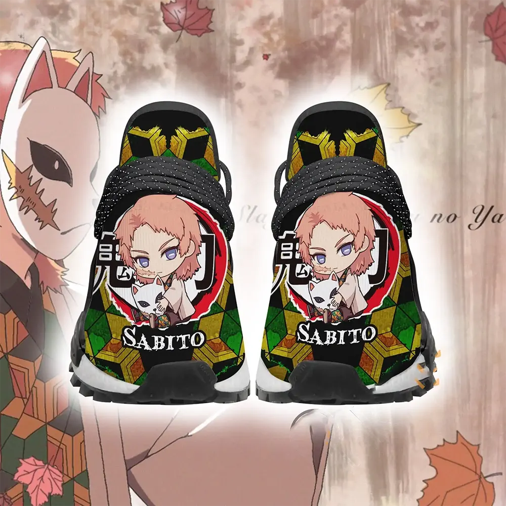 Sabito Custom Demon Slayer Anime Amazon NMD Human Shoes