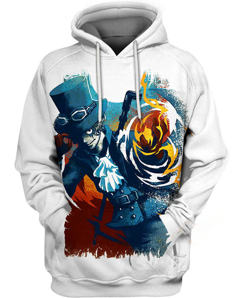 Sabo Dragon Claw Hoodie 3D