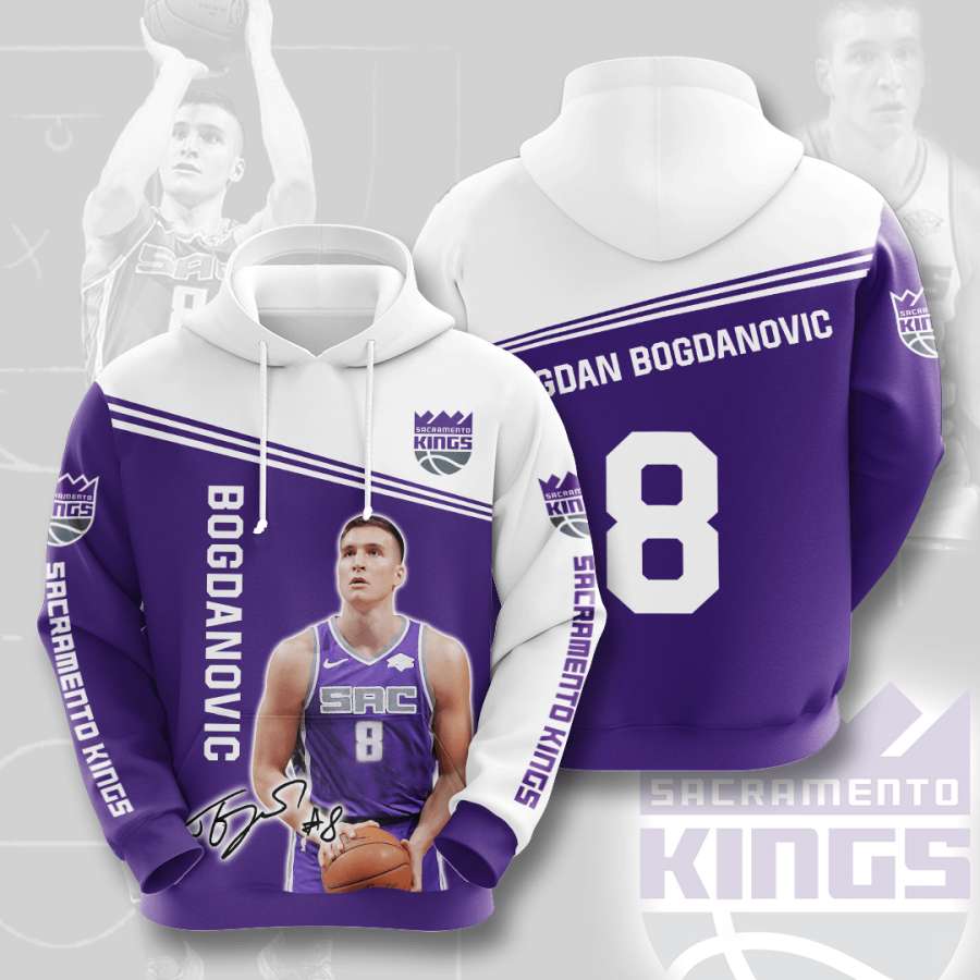 Sacramento Kings Custom Hoodie 3D