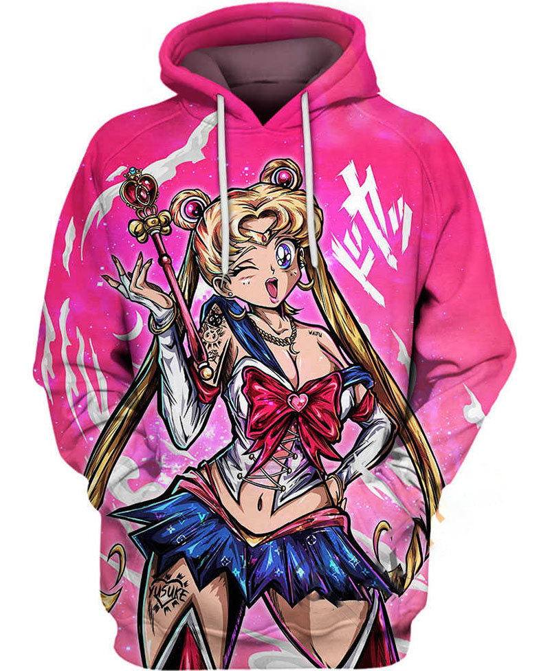 Sailor Guardian Of Love Hoodie 3D