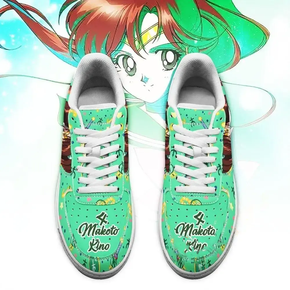 Sailor Jupiter Sailor Moon Anime Fan Gift Amazon Nike Air Force Shoes
