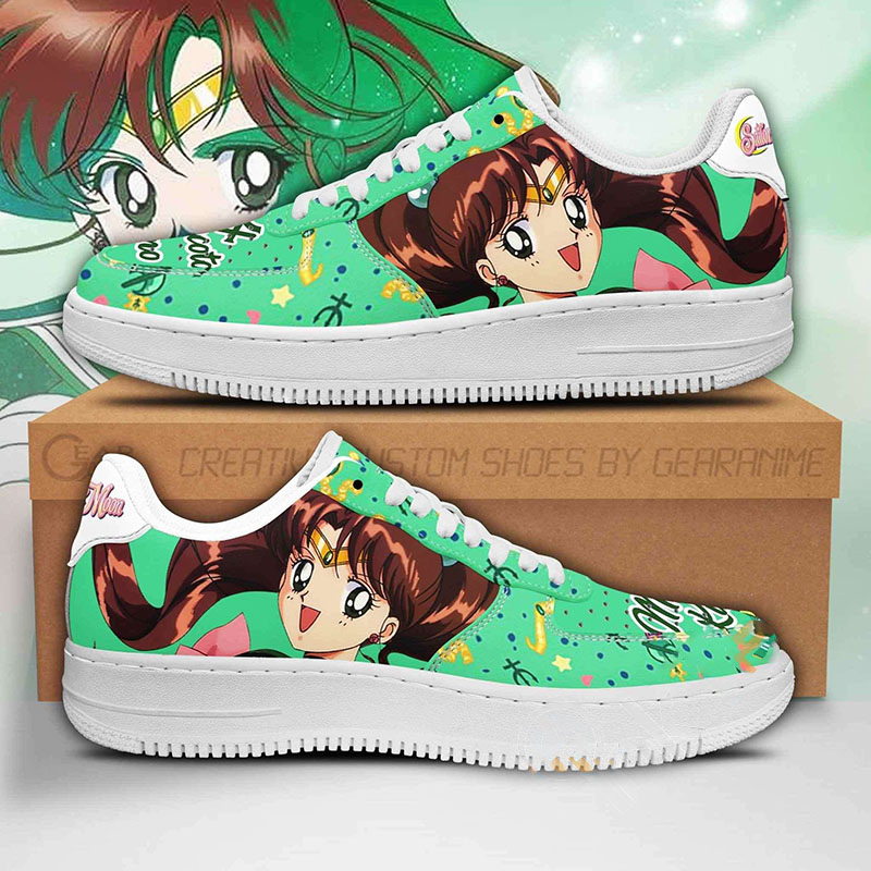 Sailor Jupiter Sailor Moon Anime Nike Air Force Shoes