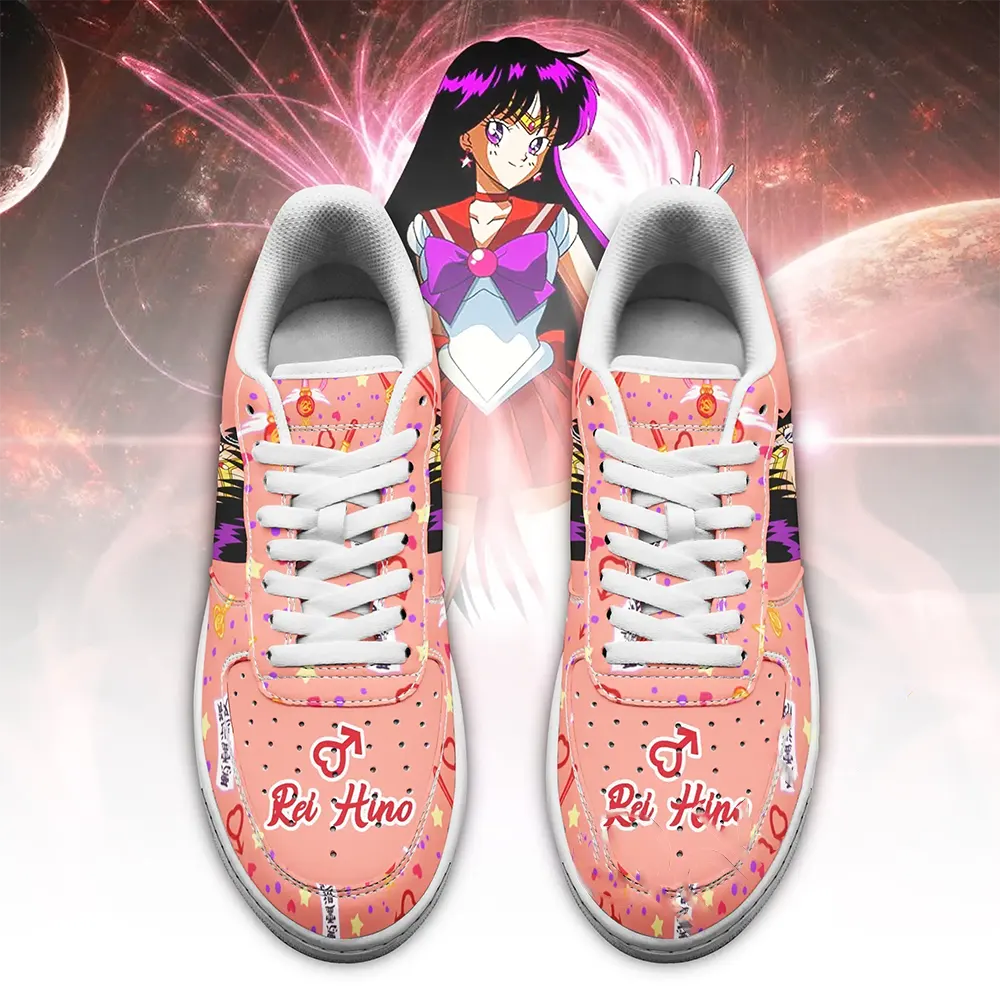 Sailor Mars Sailor Moon Anime Fan Gift Amazon Nike Air Force Shoes