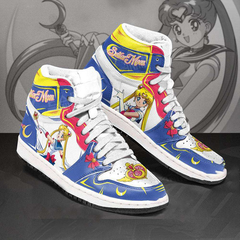 Sailor Moon Personalized Custom Air Jordan Shoes 1 Sailor Moon Personalized Custom Air Jordan Shoes
